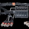 CYB 8-4 C 15 Cordial CYB 8-4 stage box system, 8x in, 4x out, XLR connector,