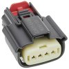 Molex 334710406 Mx150 Female Connector 4 Circuits Keying Option A Black
