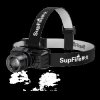 Latarka czołowa Superfire HL50, 300 lm, zasięg 200 m, 4 tryby, zoom