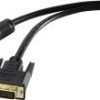 Kabel DVI Renkforce RF-4212195, DVI 24+1pin do DVI 24+1pin., 1.80 m