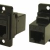 Złącze RJ45 Gniazdo Złącze RJ45 Montaż na panelu Cat5e RS PRO 8-żyłowe