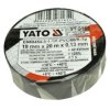 Taśma; izolacyjna; YT-8165 PVC; 20m; 19mm; 0,13mm; czarna; Yato; samoprzylepna