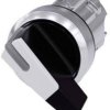 Siemens 3SU10522CC600AA0 3SU1052-2CC60-0AA0 Przełącznik blokada biały 1 x 45 ° 1 szt.