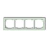 DECO Ramka poczwórna DECO Pastel Matt miętowy 46DR-4