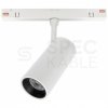 SHIFT Oprawa kierunkowa punktowa na szynoprzewód 48V LED 6W 555lm CCT barwa zmienna SPOT S biała SPECTRUM LED