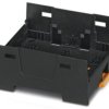 Housing lower part, ABS/PC, (W x H x D) 67.6 x 75 x 30.3 mm, black, for enclosure, 1074951