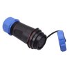 9 Pin Waterproof W21 Female Socket Cable Connector IP68