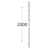 Listwa systemowa AWLS 2000mm szara CB-74350