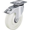 Blickle 412841 LK-SPO 125K-3-FI Pressed Steel Swivel Castor - Wheel Ø 125mm