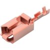 Uninsulated flat plug sleeve, 6.3 x 0.8 mm, 0.2 to 0.5 mm², phosphor bronze, 928909-1