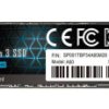 Dysk SSD Silicon Power Ace A60 SP001TBP34A60M28 (1 TB M.2 PCIe NVMe 3.0 x4)