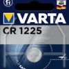Lithium-button cell, CR1225, 3 V, 48 mAh, 06225 101 401