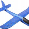 SAMOLOT STYROPIANOWY SZYBOWIEC RZUTKA DUŻY Z STYROPIANU 47cm NIEBIESKI