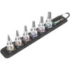 Wera 05003996001 Belt C 2 Zyklop In-Hex-Plus Bit Socket Set With HF, 1/2" Drive