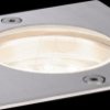 94227 Outd Plug & Shine floor downlight, IP65, 3000 K, 3,6W, square