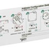 Nalepka konfiguracyjna z adresem Etykieta do konfiguracji adresu Telemecanique Sensors do System identyfikacji radiowej