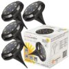 Solarna Lampa Led 4 Szt. Ww+Rgb Gruntowa Sol-04