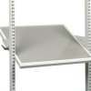 Regulowana półka, kolor Szary, materiał: Stal x 470 mm, 650 mm, Treston 99.79 kg