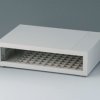 ABS enclosure, (L x W x H) 260 x 185 x 74 mm, gray white (RAL 9002), IP40, B2211017