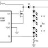 High-Efficiency Step-Up Current Regulator for LEDs