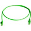 Telegartner 100008049 RJ45 Patch Cable Cat.6 U/UTP 0.5m Green LSZH 1pc