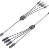BKL Electronic 2800028 4/1 Adapter Y 6 mm² Długość kabla 0.60 m