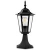 Lampa Ogrodowa Zewnętrzna E27 Słupek Latarnia 40Cm Czarna Bellis Lumiled