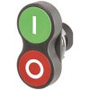 EAO 46-2J31.15T0.000 Twin push-button I/O, red-green