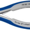 Szczypce Knipex długość 120 mm gr. cięcia: 1.4mm Nie Stal chromowana z łożyskami kulkowymi