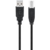 Kabel USB 2.0 Hi-Speed, czarny Wtyk USB 2.0 (typ A) Wtyk USB 2.0...