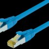 1862-0,5M-UF Cat.6a ultra-flex patch cable - 0.5 m - blue