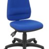 Krzesło biurowe Krzesło do pisania na maszynie Niebieski regulowany Tak kołowy Tak wysokość siedzenia 44 → 58cm