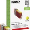 KMP atrament Zamiennik Canon CLI-551Y XL zamiennik Żółty C93 101041210