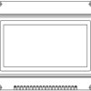 LCD-128H064I 128 x 64 Graphic LCD