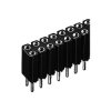 Fischer BL 6 025 72 Z Precision Female Header 2x36 Vertical 2.54mm 0.25µm Au
