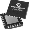Microchip Nadajnik-odbiornik IC LAN8742AI-CZ-TR QFN 100 Mbps RMII 3.3 V 24-pinowy