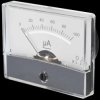 Moving coil meter, 100 µA, W: 60 mm, H: 46 mm