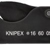 Narzędzie do ściągania izolacji kabli koncentrycznych Knipex Kable koncentryczne, kable danych 6.2mm RG58, 59, 62