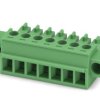 Wtykowy blok zaciskowy 7 -pinowe raster 3.81mm Montaż na kablu Żeński Phoenix Contact