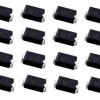 20 Sztuk DIODA 1N4007 1A 1000V DO214 SMD PROSTOWNICZA
