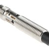 Czujnik zbliżeniowy M8 Indukcyjny 4 mm Omron Wpuszczany 12 → 24 V DC długość 27mm Gwintowany