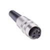 Lumberg KV 81 8-Pin DIN Female Socket IEC 60130-9 Cable Mount