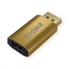 Adapter ROLINE GOLD 4K DisplayPort/HDMI, Actief, v1.2, DP męski - HDMI żeński