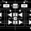 5 kV RMS/3.75 kV RMS, Dual LVDS Gigabit Isolator (First Channel Reversed)