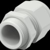 Cable gland, M25, Clamping range 11 to 17 mm, IP68, light gray, 1SNG601088R0000