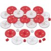 Reely Plastic Gear Set Red/White 20pcs