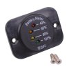 Battery Indicator Meter with Chassis Mounting Panel 12V/24V A25-4PS-BB3