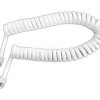 Kabel telefoniczny SP1-4 skręcany biały 4m