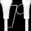 CU0255 Sync & charging cable, USB-C -> USB-A, 3.0 m, white