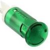 Signal light, 24 V (DC), green, 0.06 cd, Mounting Ø 12 mm, LED number: 1, QS121XXG24